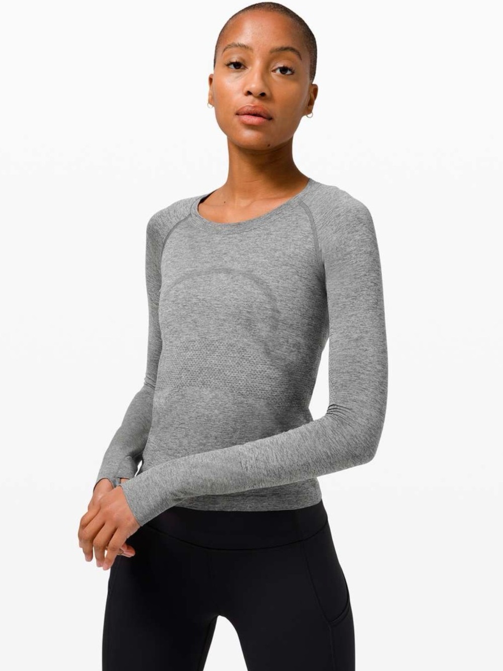 Lululemon Swiftly Tech Gray Long-Sleeve